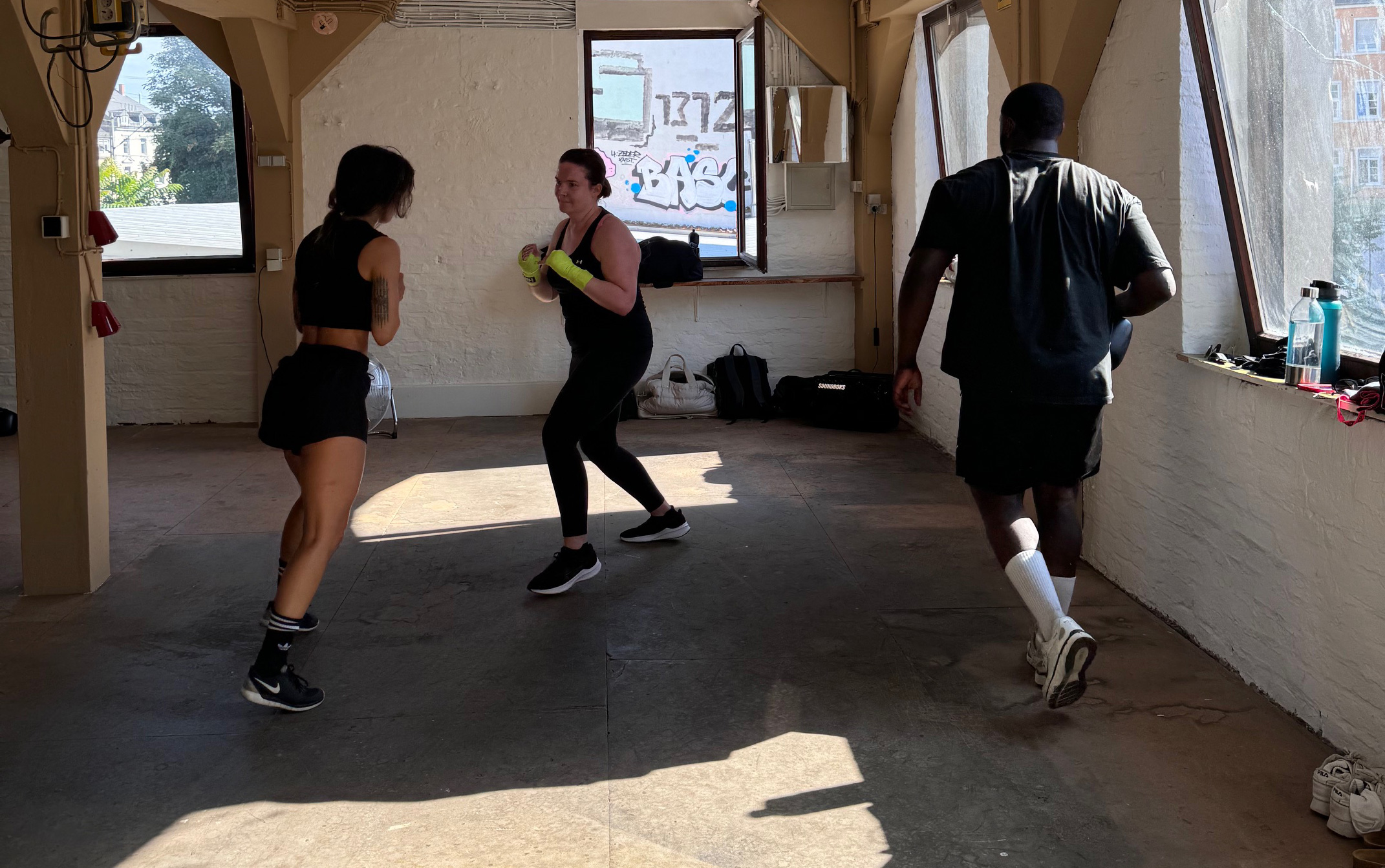 Raumansicht des großen Trainingsraums